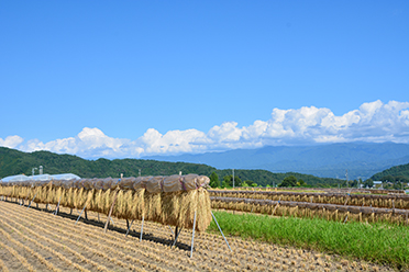 里　農家や地域住民が 一体となった生活空間